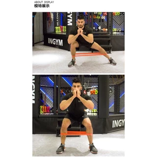 [Exercise From Home]ชุด Resistance Loop Band-ยางยืดบริหารร่างกาย 1 ชุดมี 5 เส้น