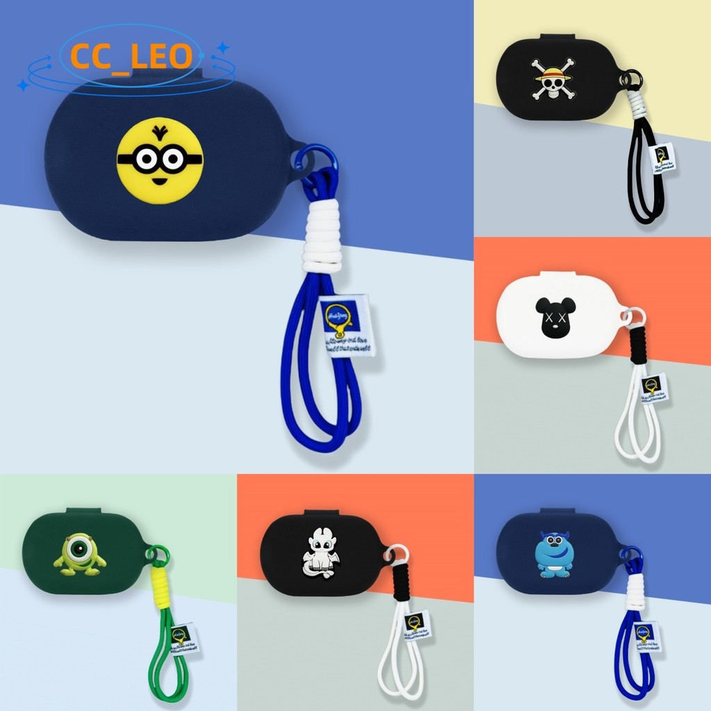 Case for JBL SENSE Lite Cartoon Silicone Soft Case Cute Lanyard Pendant Suitable for JBL SENSE Lite 