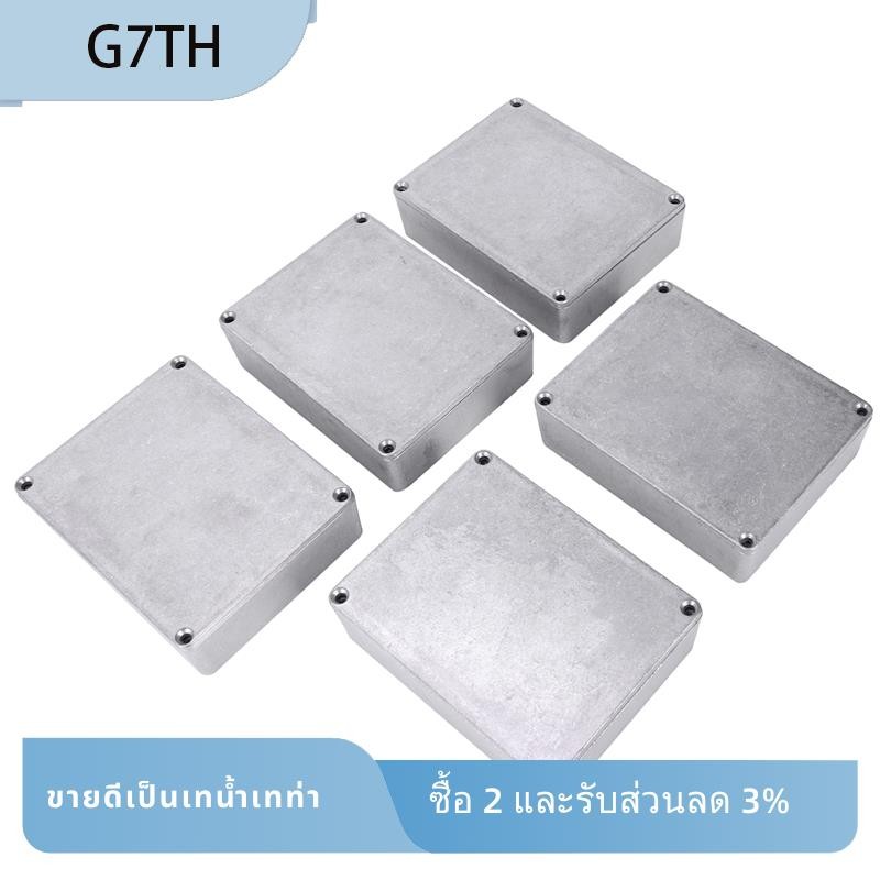 เอฟเฟคกีตาร์เหยียบอลูมิเนียมกล่อง Stomp สําหรับ DIY ชุดเหยียบกีตาร์ 1590BB