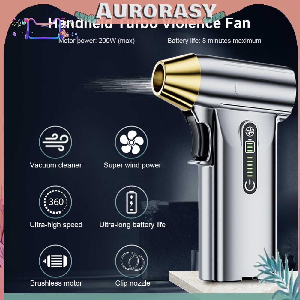 🚚จัดส่งในกรุงเทพฯ🚚130000RPM Mini Turbo Jet Fan มอเตอร์ไร้แปรงถ่านพัดลมเทอร์โบรุนแรงพัดลมท่อมือถือ