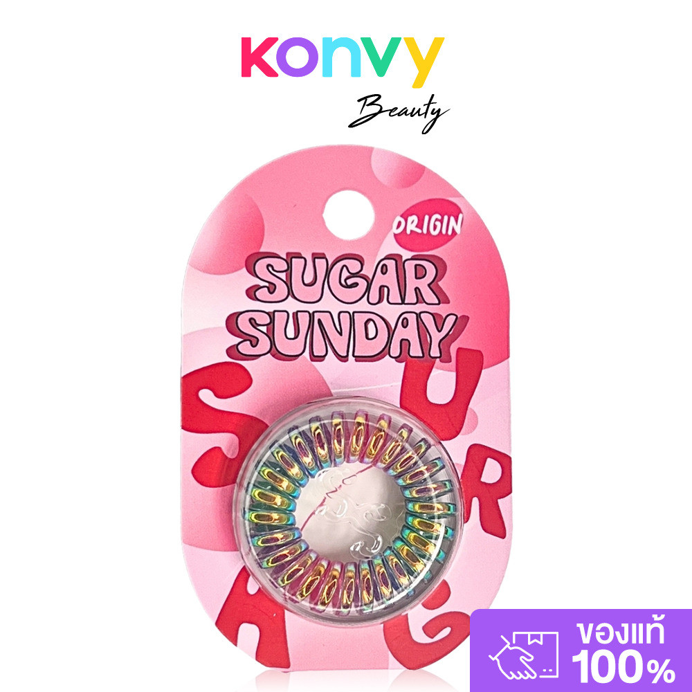 Sugar Sunday Traceless Hair Ties - Origin 1pc ยางรัดผม รุ่นออริจินอล เหมาะสำหรับผมบาง-หนา.