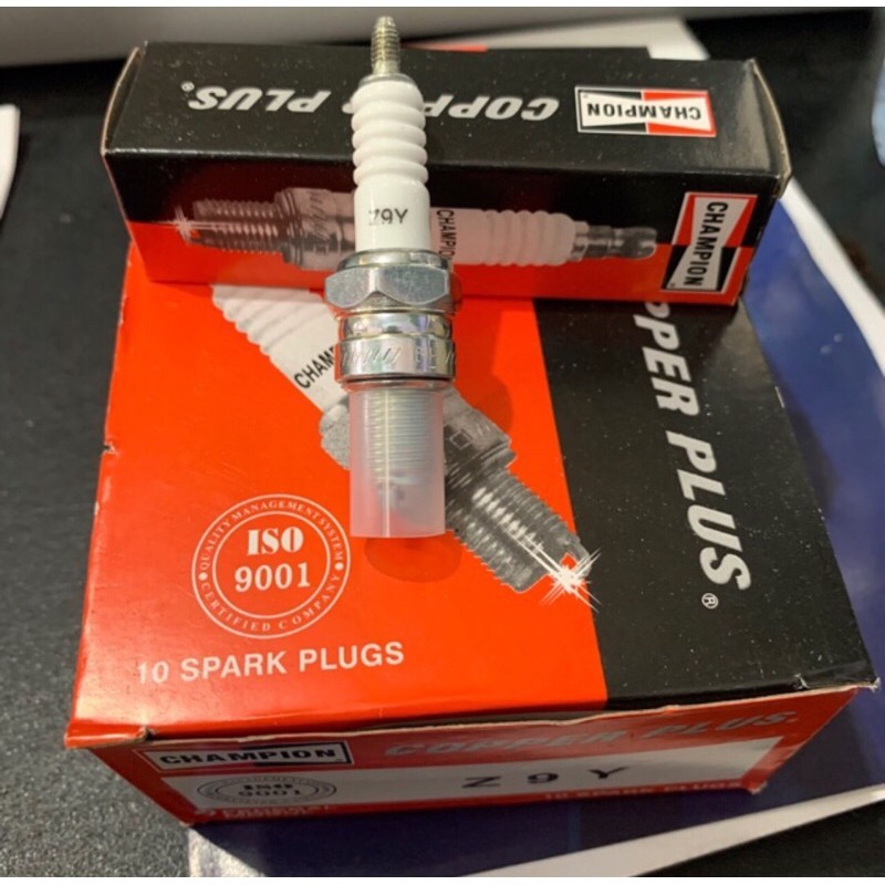CHAMPION Z9Y SPARK PLUG AUTOMATIC DUCK SPARK PLUG GRAND SUPRA SPARK PLUG MIO SPARK PLUG JUPITER SPAR