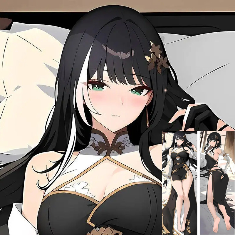 Wuthering Waves Baizhi Dakimakura Hing Case อะนิเมะหมอนปลอกหมอนอิง