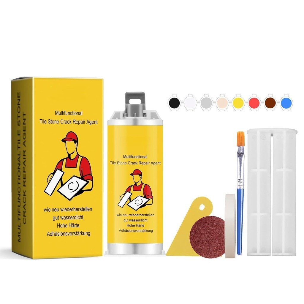 Multifunctional Tile Stone Crack Repair Kit, Porcelain Tile Repair Kit, Tile Granite&Marble Repair K