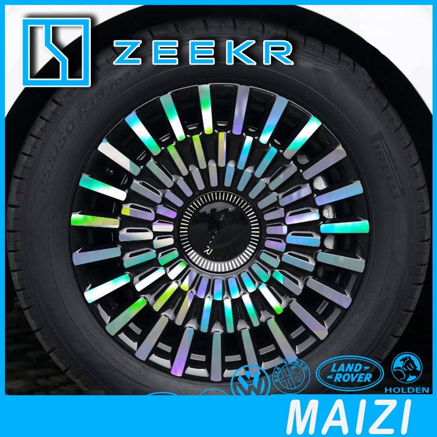 [พร้อม] ZEEKR 009 สติกเกอร์ฮับรถยนต์สีสันสะท้อนแสงตกแต่งกันน้ํารถสติกเกอร์ ZEEKR Body Kit ตกแต่งรถ zeekr009 อะไหล่รถยนต์ CWLA