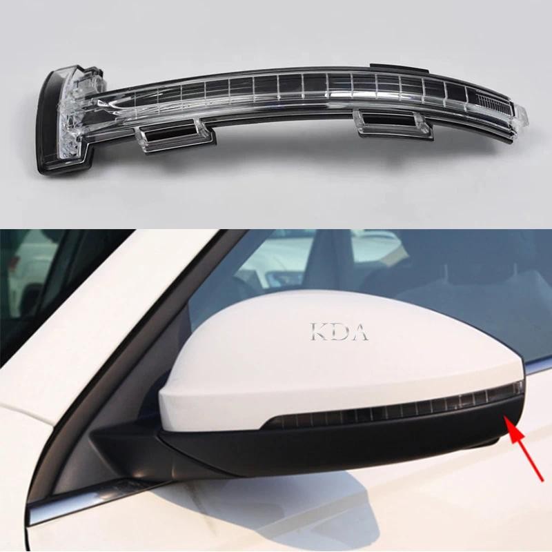 Auto ซ้ายขวา LED กระจกมองหลังไฟเลี้ยวไฟสัญญาณสําหรับ VW Passat 2019 2020 2021 Jetta MK7 Bora 19G9491
