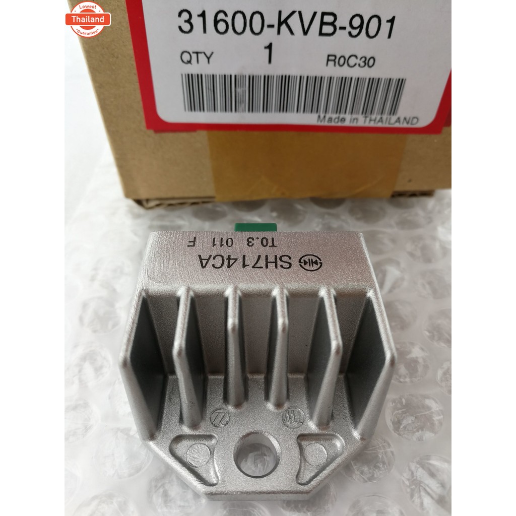 แผ่นชาร์จ แท้ศูนย์ คลิก Click คาร์ู Reg, Rec Comp 31600-KVB-901