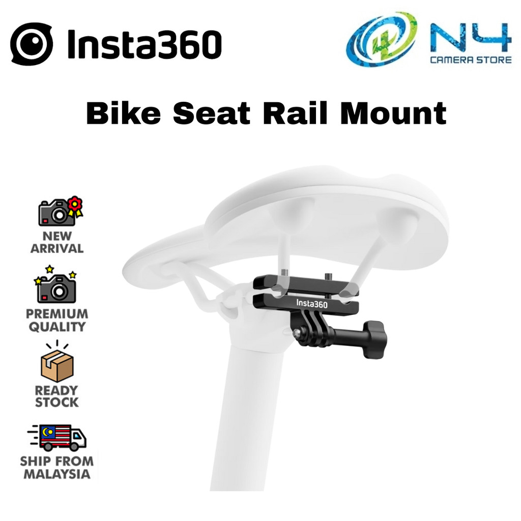 Insta360 ที่นั่งจักรยานสําหรับ INSTA360 X5, X4, GO 3S, Insta360 Ace Pro, Insta360 Ace, GO 3, X3