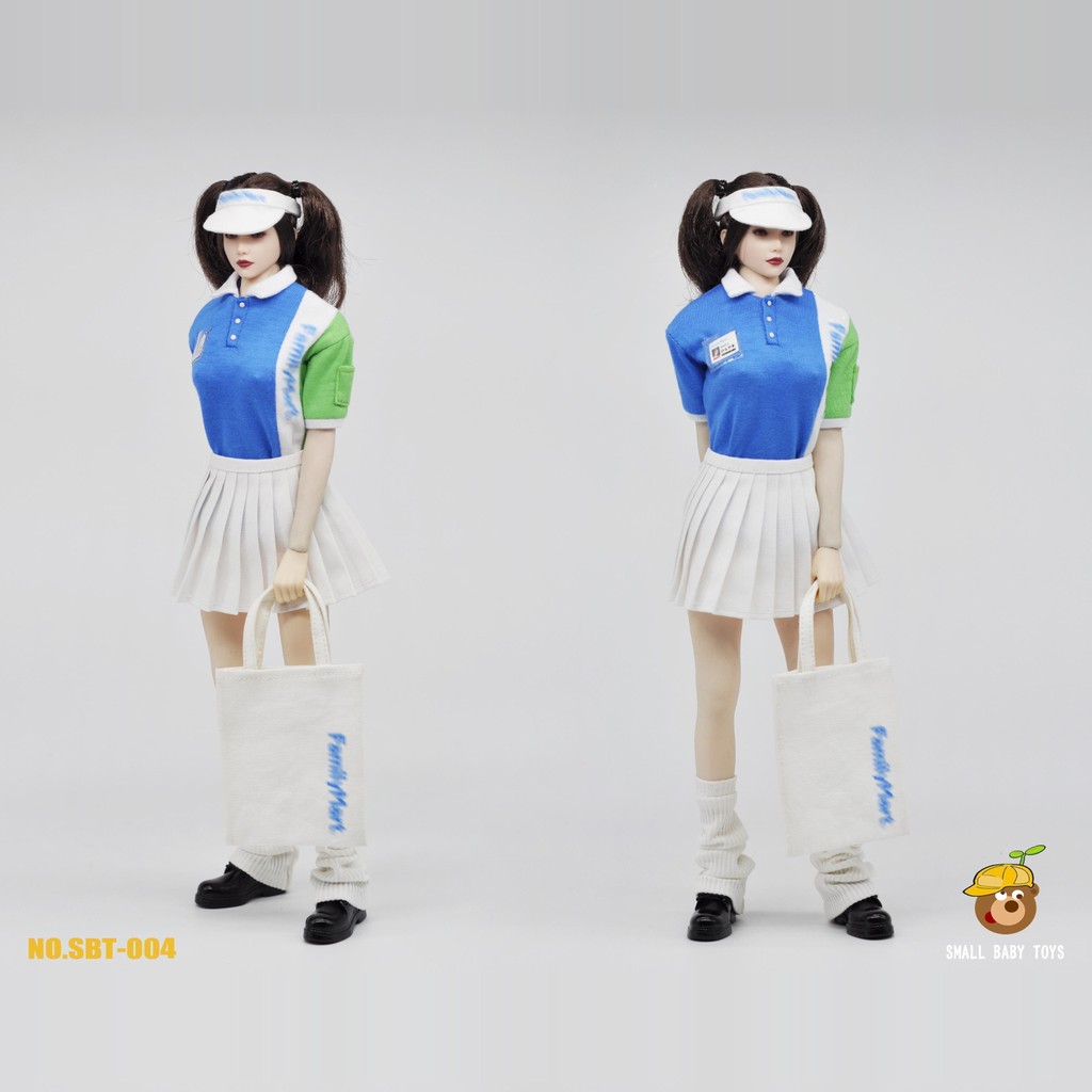 [Boutique] Ready Stock SmallBabyToys 1/6 FamilyMart Lady Uniform SBT004 คอสตูมตุ๊กตาทหารหญิง