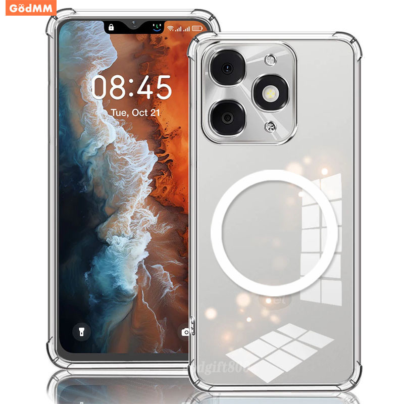 สําหรับItel City 100 เคสโทรศัพท์แม่เหล็กสําหรับItel A90 A80 A70 A60 Power 70 A50 A50C A48 A37 A35 A3