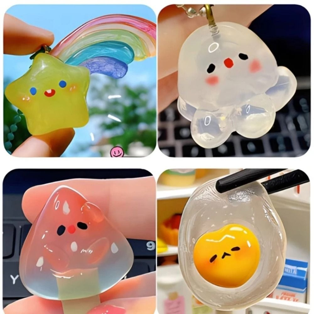 Miquel ดินปลอดพลาสติก เรซิน ดินปลอดสารเคมี คริสตัล เทอร์โมพลาสติก คุณภาพสูง ดินปั้นคริสตัล DIY วัสดุทํามือ ใส/ขาว ของเล่นเสริมพัฒนาการเด็ก - รูปที่ 6