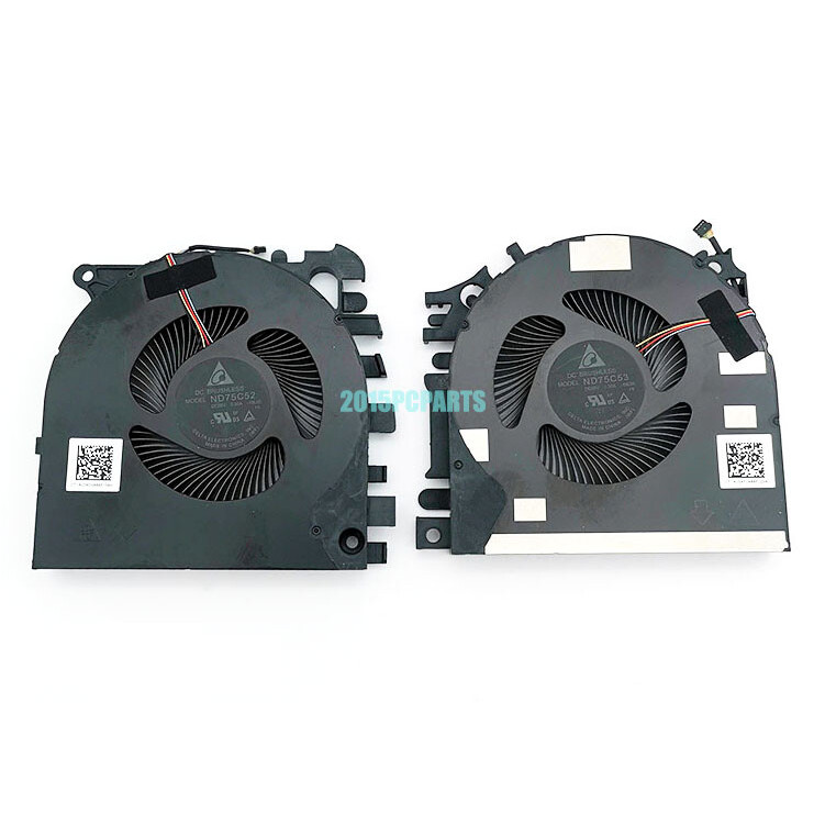 พัดลมใหม่สําหรับ HP ZBook Fury 15 G7 G8 Mobile Workstation CPU และพัดลมระบายความร้อน GPU