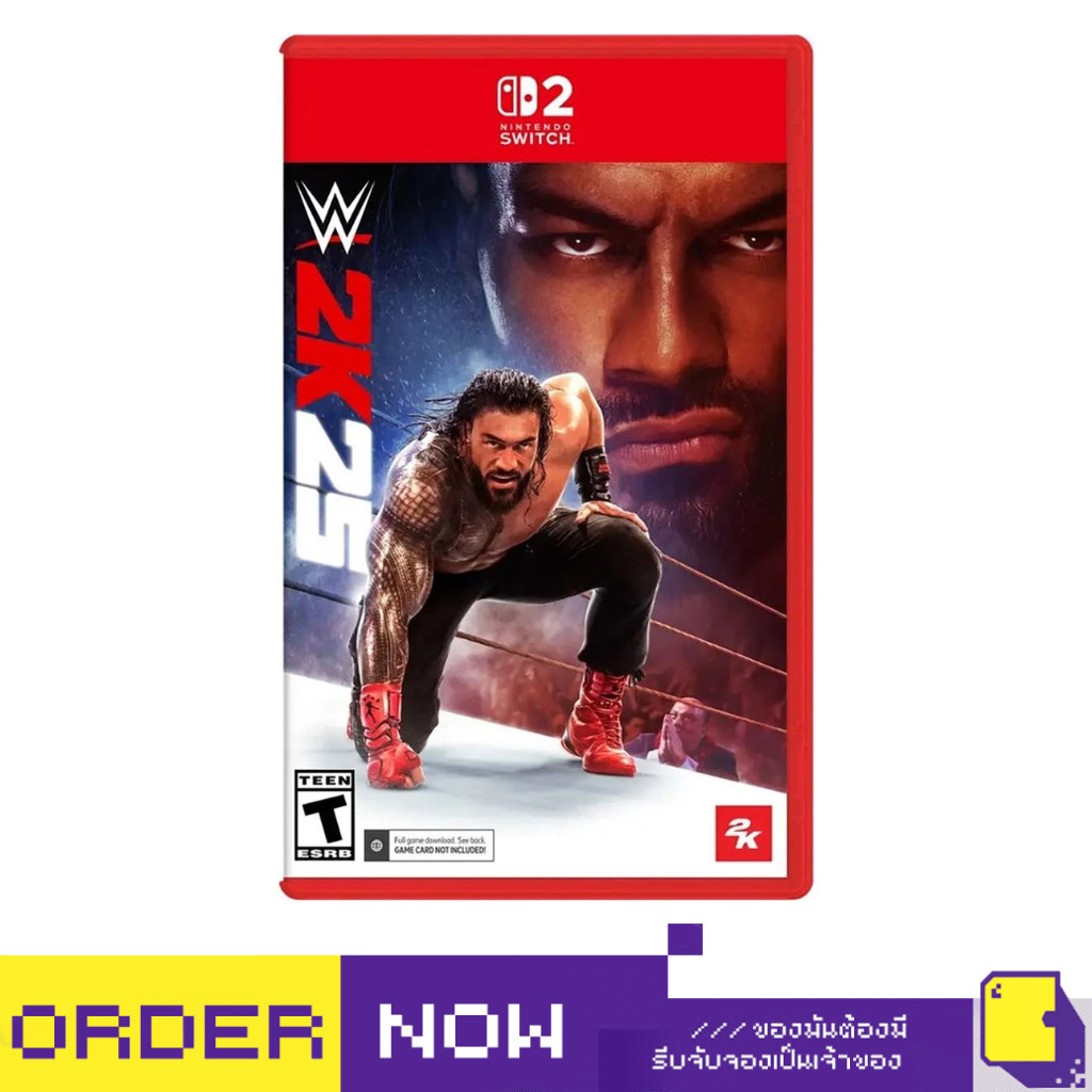 [+..••] พร้อมส่ง | NS2 WWE 2K25 (CODE IN A BOX) (เกม Nintendo Switch™🎮) | By ClaSsIC GaME