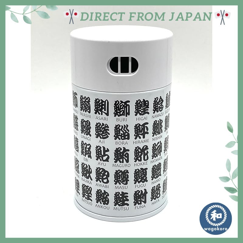 Tea Canister with Pat Sushi Characters 40g-60g - Matcha Seasoning and Stocker