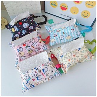 สามารถแขวนถุงเก็บกระดาษการ์ตูนใหม่ชิอิคาวะผ้าขนหนูใบหน้ารถบ้…