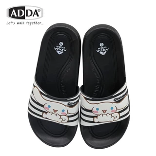 ADDA รุ่น 83G08-W1 (Size 4-6) Cinnamoroll รองเท้าแตะผู้หญิง พื้นนุ่ม ลายการ์ตูนน่ารัก Sanrio แท้