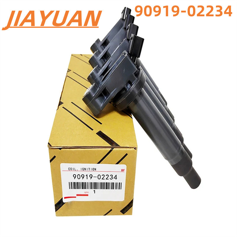 90919-02234 เหมาะสําหรับโตโยต้าโตโยต้าโตโยต้าคอยล์จุดระเบิดรถแพคเกจแรงดันสูง90080-19016