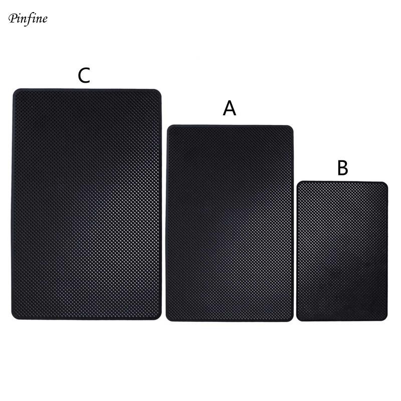 Pinfine รถยนต์ที่วางโทรศัพท์มือถือแผ่นกันลื่นแดชบอร์ดโทรศัพท์ Sticky Holder Mat