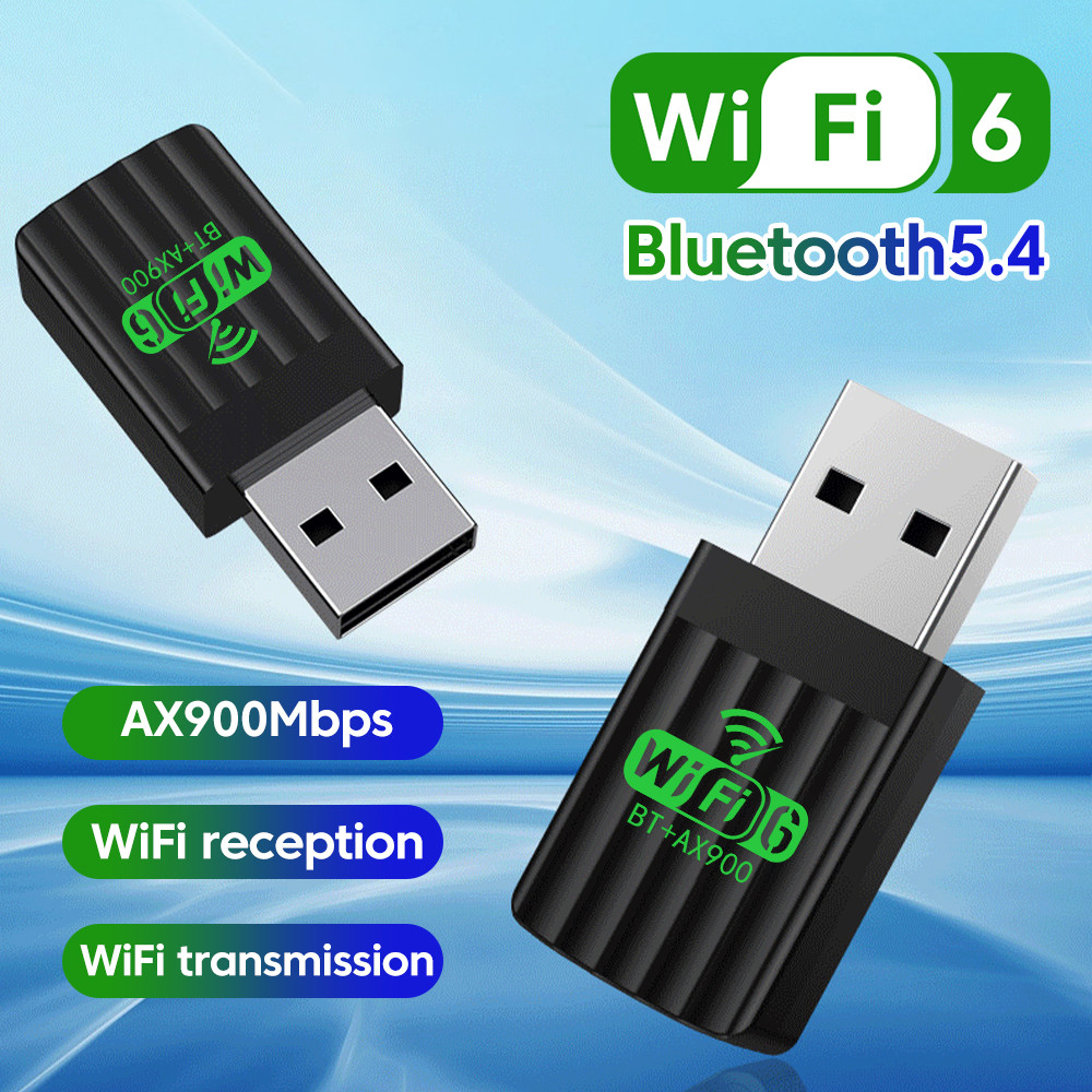 Twitch WIFI 6 อะแดปเตอร์ AX900 การ์ดเครือข่าย 2.4G & 5GHz Dual Band สัญญาณแผนกต้อนรับ USB Dongle สําหรับแล็ปท็อปไดร์เวอร์ฟรีไร้สาย Wlan Receiver