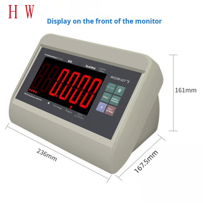 XK3190-A27E เครื่องมือตัวบ่งชี้การชั่งน้ําหนักพร้อมอินเทอร์เฟซ 232 เวอร์ชันภาษาอังกฤษ2025