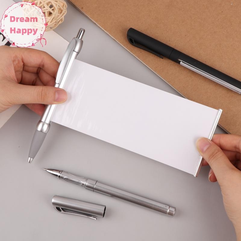 DreamHappy ปากกากระดาษดึงเขียนได้ซ่อนใช้งานง่ายเครื่องมือเขียนข้อมูลลับพร้อมการสอบและบันทึก TH
