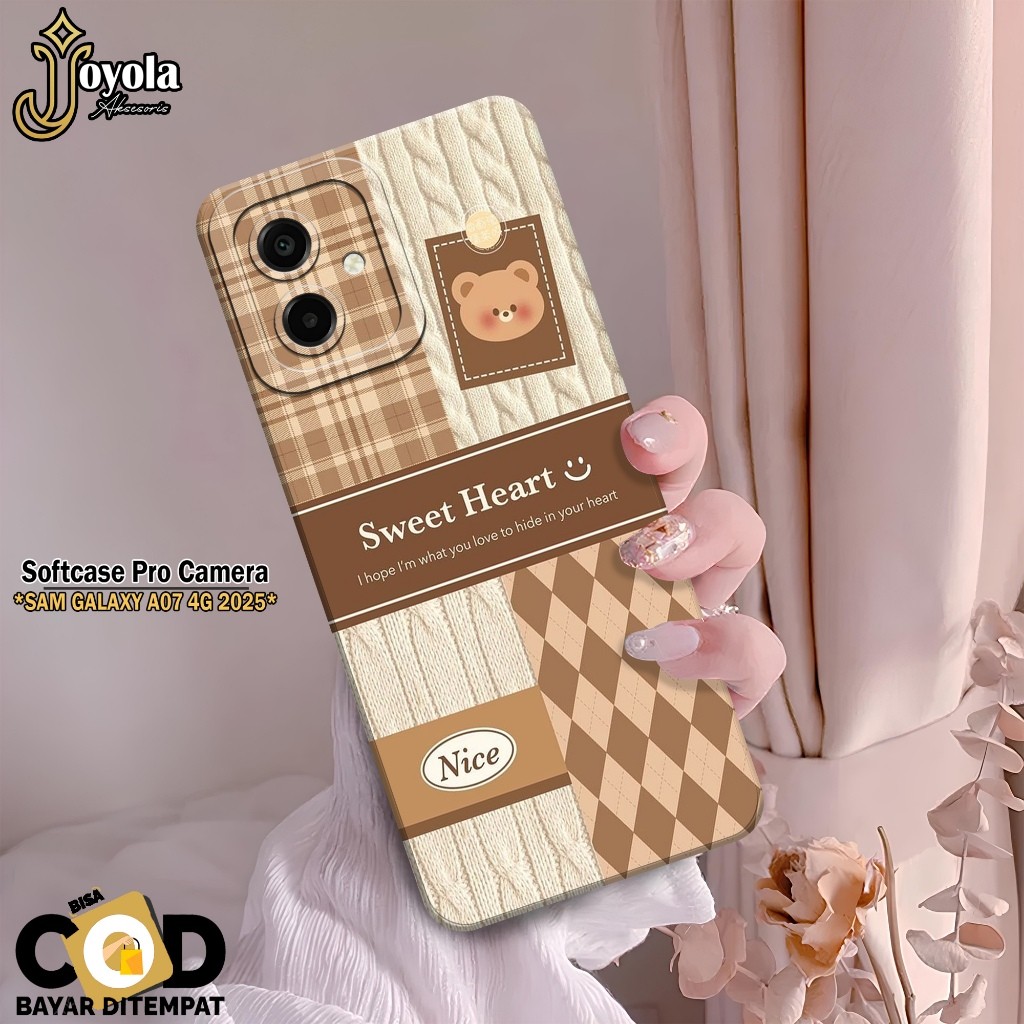 HP JOYOLA เคส Samsung Galaxy A07 4G 2025 ล่าสุด - เคสแฟชั่นการ์ตูน - เคส Samsung Galaxy A07 4G Softc