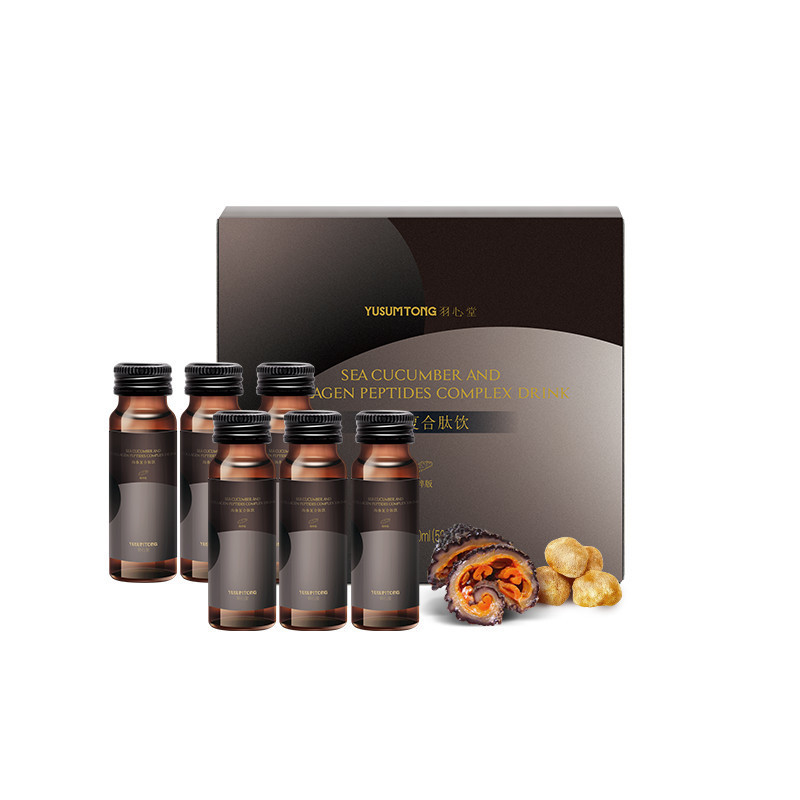 Yuxintang Sea Cucumber Peptide Essence Edition ไอซ์แลนด์โสมแดงโปรตีนเปปไทด์เป้าหมายอาหารเสริมทิศทางโ