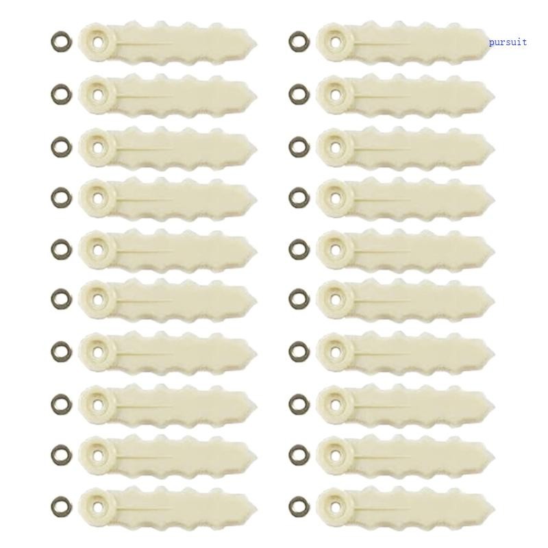 SUIT* ใบมีดเครื่องตัดหญ้า 20 ชิ้นสําหรับ Echo215712 แม็กซี่คัทโปร