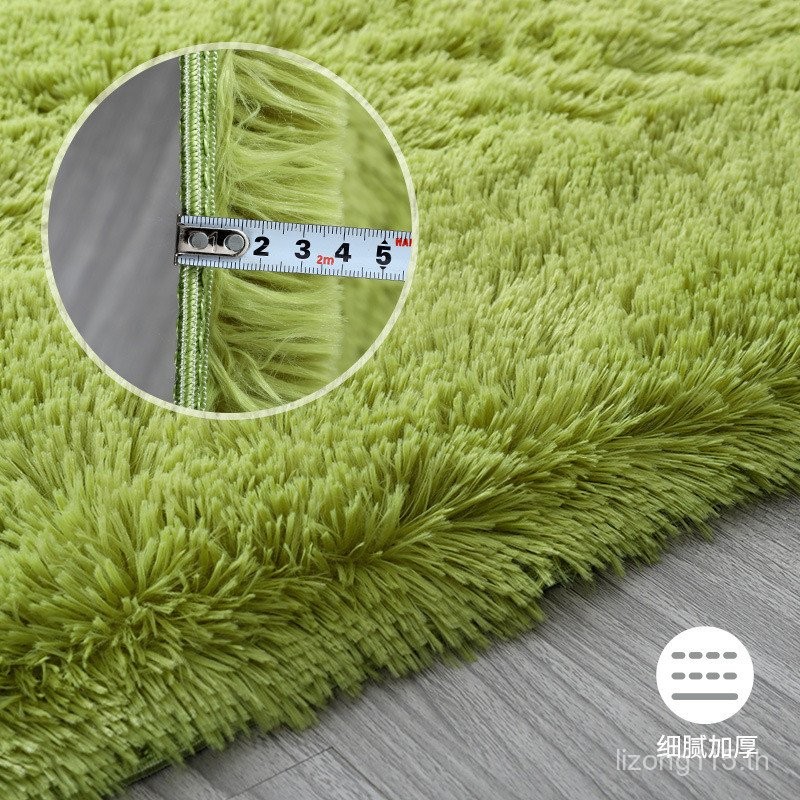 ห้องนั่งเล่น Bay Window พรมปูพื้นผ้าไหมขนสัตว์พรมพรมห้องนอนขายส่งโต๊ะกาแฟล้างทําความสะอาดได้หนาเต็มเ