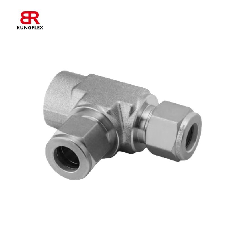 BR ซัพพลาย US นําเข้า Swagelok Swagelok 316 สแตนเลสสตีล Tee Joint 100-3