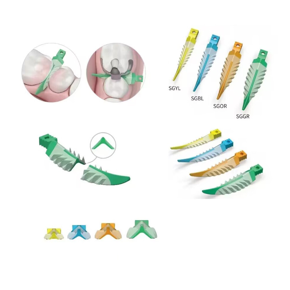 40 ชิ้น Autoclavable ทันตกรรมคอมโพสิต Wedges Interdental รูปที่ 2