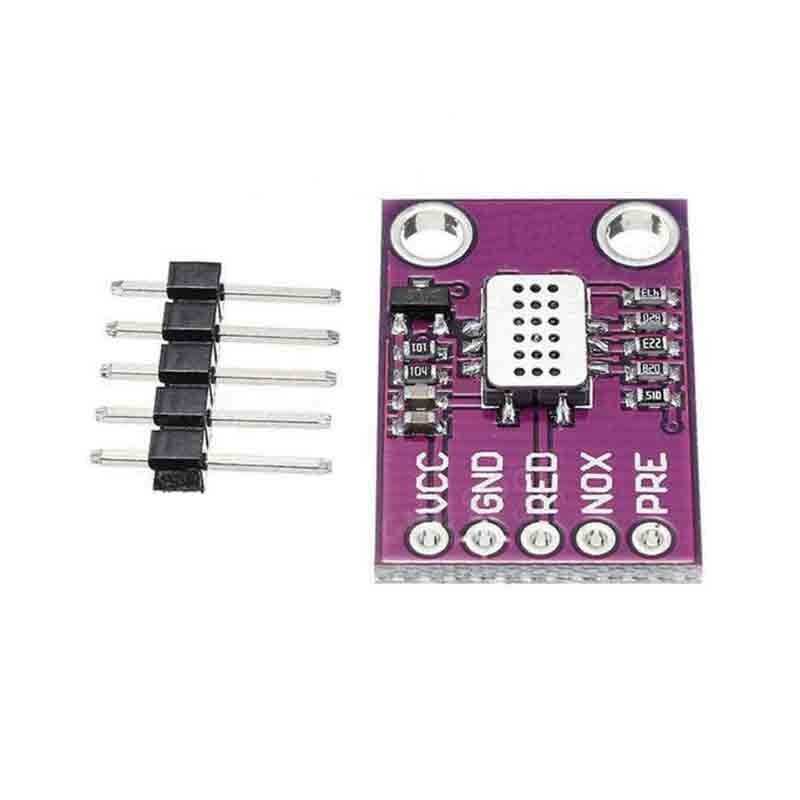 Mics-4514 โมดูลเซ็นเซอร์แก๊ส CO NO2 NH3 CH4 ความเข้มข้นการตรวจจับคุณภาพอากาศในร่ม