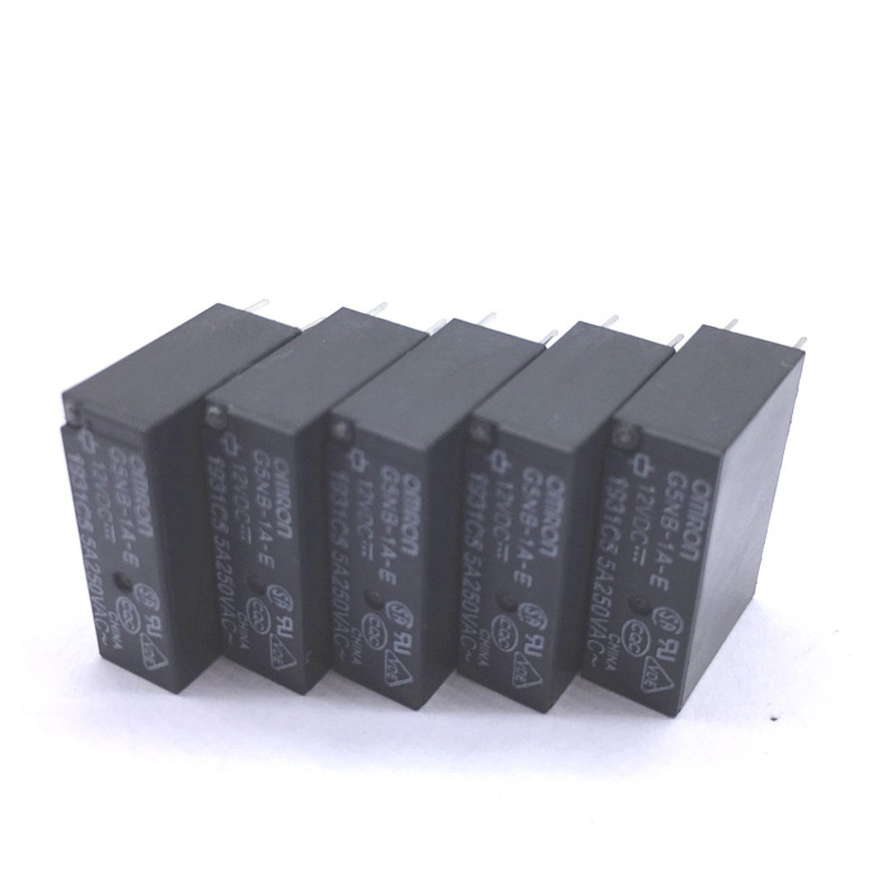 ✱50Pcs Power Relay G5NB-1A-E-5VDC G5NB-1A-E-12VDC G5NB-1A-E-24VDC G5NB-1A-E 5V/12V/24VDC 5A 4Pins A