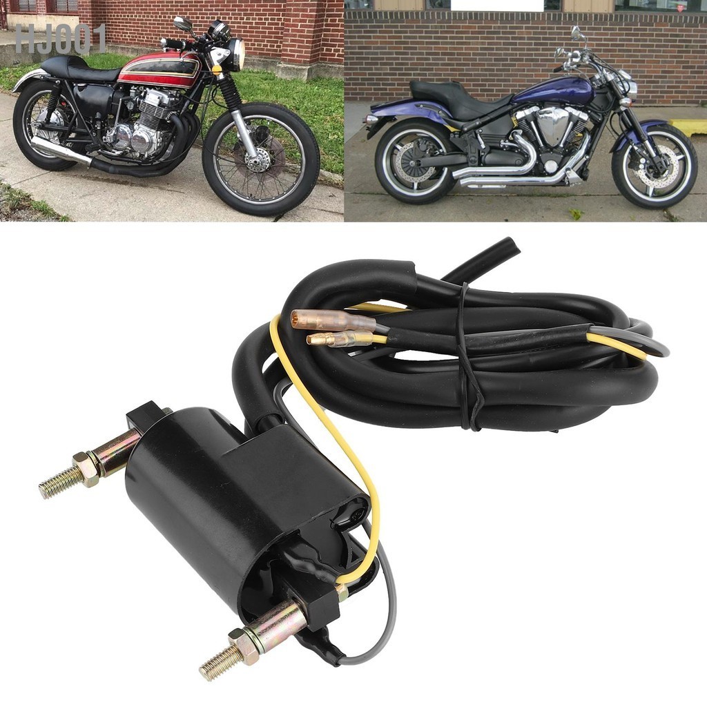 HJ001 คอยล์จุดระเบิด 21171-1019 410916900 410920100 Fit สำหรับ YAMAHA ROAD STAR WARRIOR 1700 XV1700P