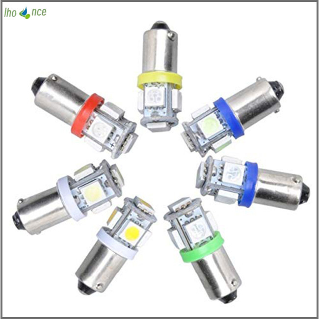 ราคาล้างสต๊อก!! ไฟเลี้ยวหลอดไฟอัตโนมัติสําหรับ BA9S T4W 5050 5smd หลอดไฟ LED