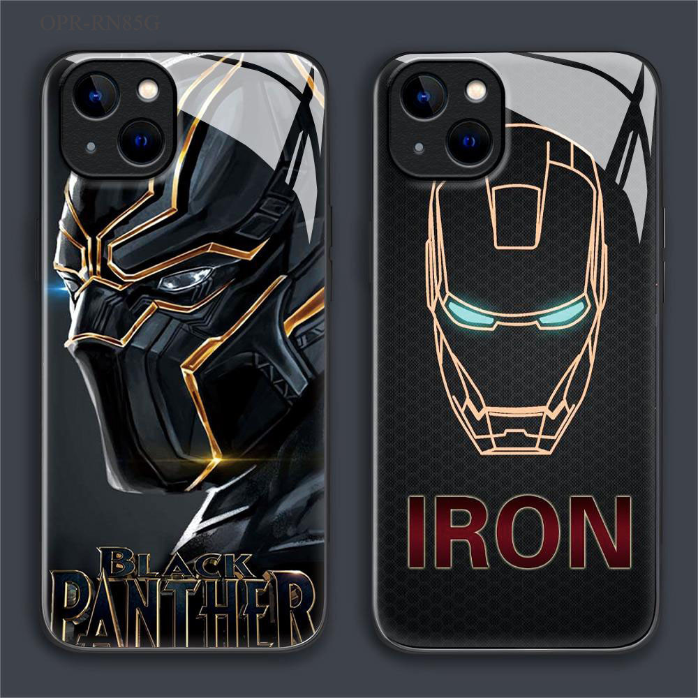 เคส For เคสแข็ง OPPO Reno 12 12F 11 11F 10 8 8T 8Z 7 7Z 6Z 6 5 4 2 4Z 2F F11 F9 F7 F5 Pro Youth 4G 5G ออปโป้ Glass BLK