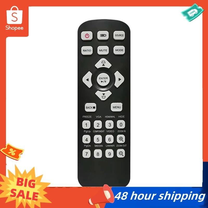 พร้อมสต็อกใหม่ T-2501 สําหรับ Acer โปรเจคเตอร์ 3D รีโมทคอนโทรล X1123H X118 X118AH X118H X1223H X128H