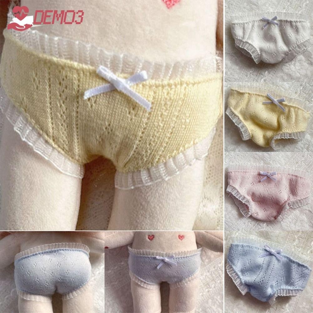 [DEMO3] ชุดชั้นในตุ๊กตา, เสื้อผ้าแฟชั่นตุ๊กตาผ้าฝ้ายหลายสไตล์, กางเกงชั้นในตุ๊กตาสําหรับ 1/11 ob11 ตุ๊กตาสําหรับ 1/12bjd ตุ๊กตา