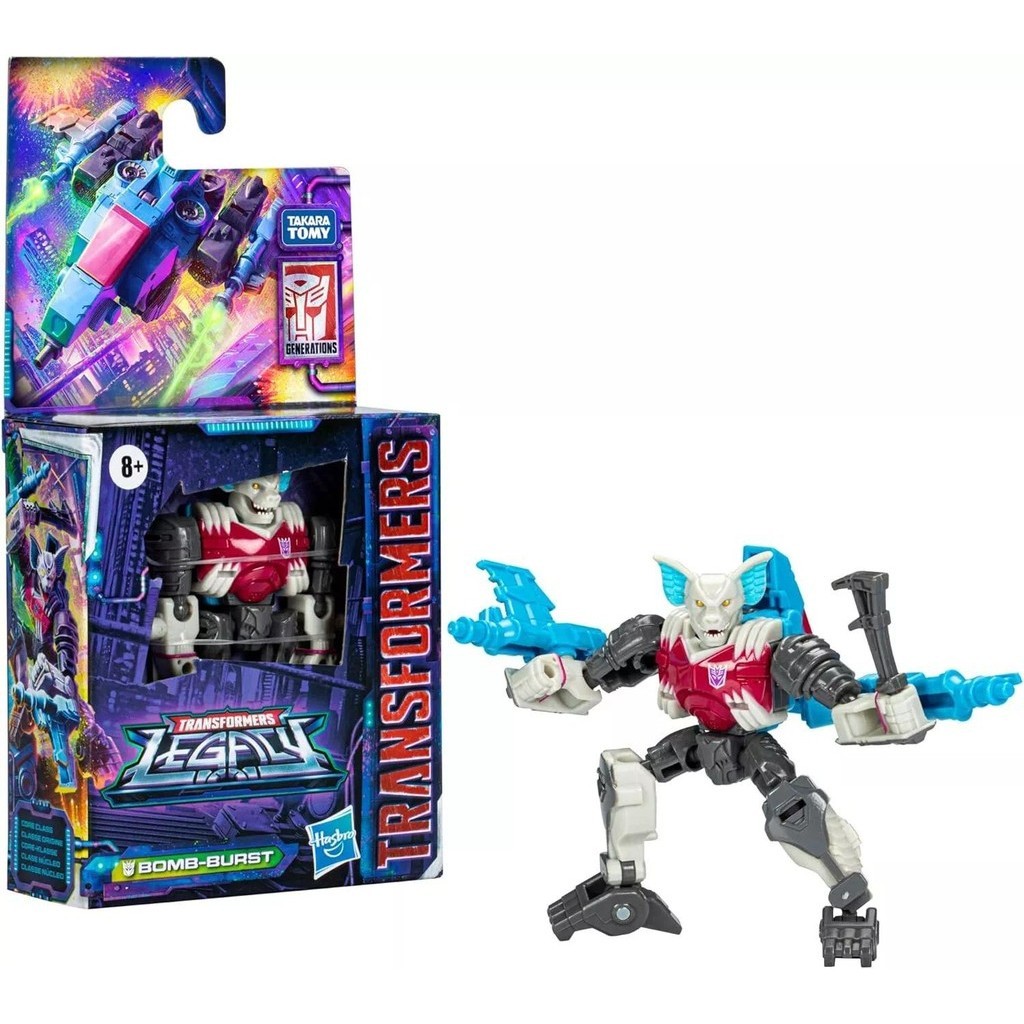 Hasbro Transformers Legacy Bomb-Burst Generations Core Class 9 ซม.Action Figur