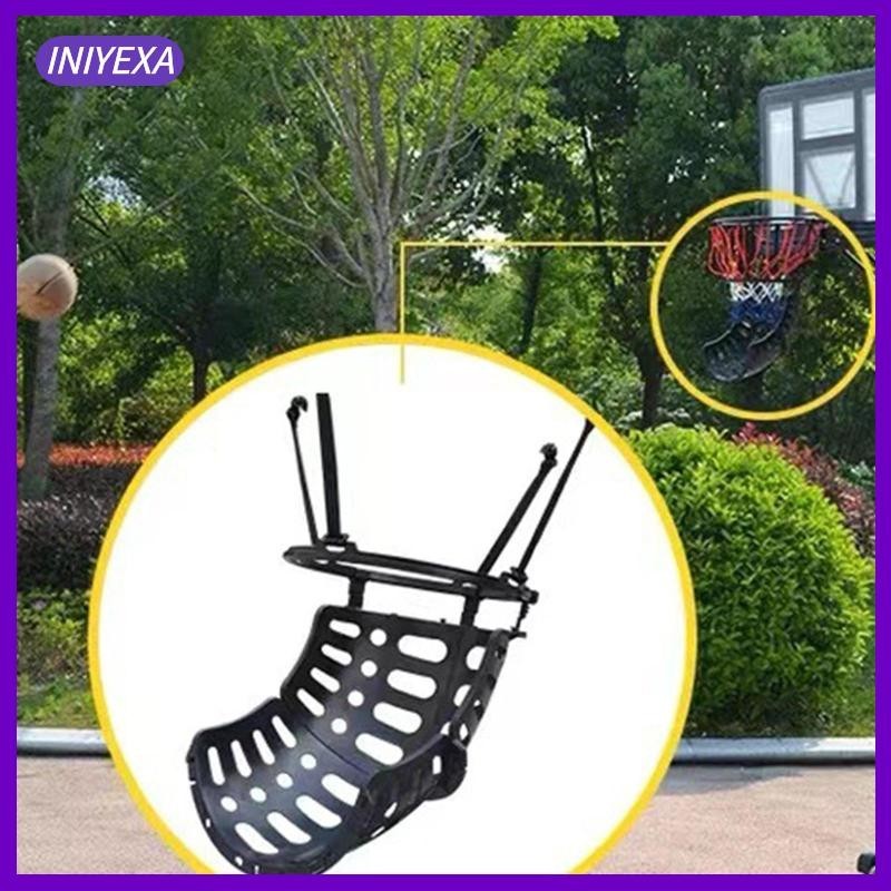 [Iniyexa] ห่วงบาสเก็ตบอล Return Attachment Ball Rebounder Rotatable Parts Return System, องศาสําหรับเด็กความสามารถ