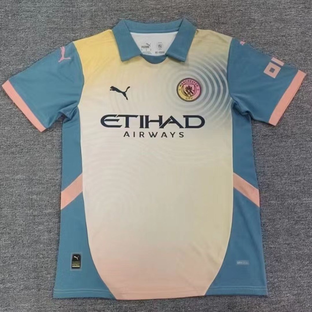 [คําถามพัดลม] 24-25 เสื้อแมนซิตี้รุ่นพิเศษคุณภาพสูงการฝึกอบรมกีฬาชุดฟุตบอลที่กําหนดเอง อ่า.+