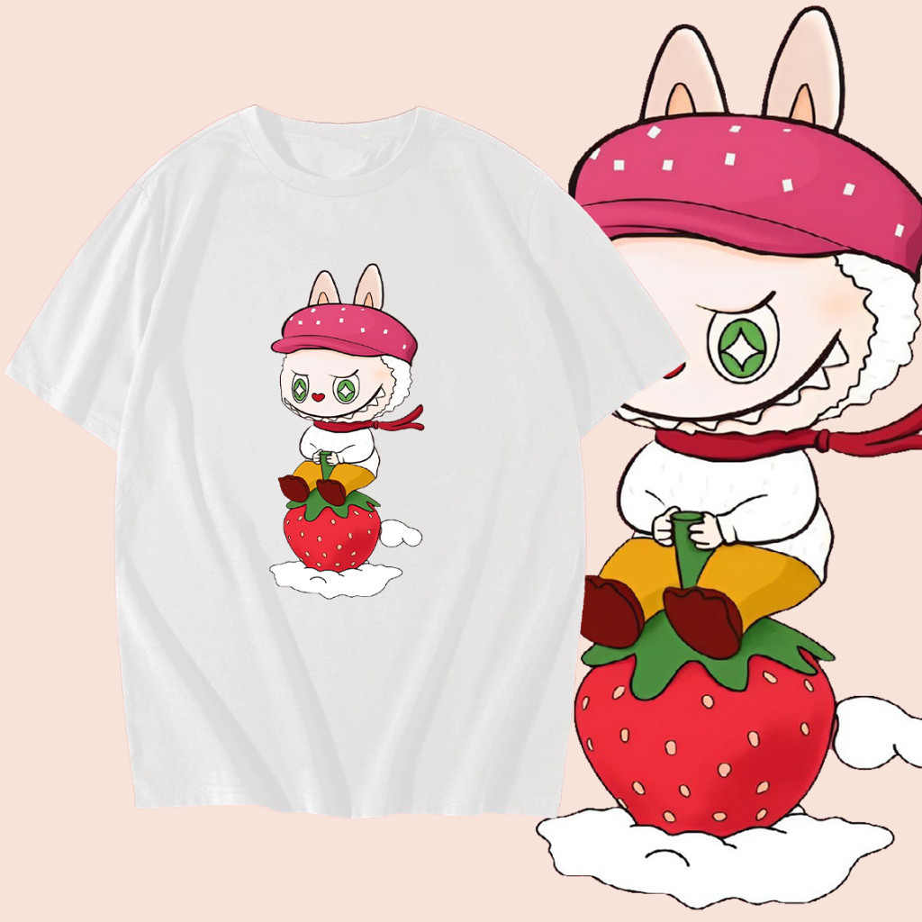 Labubu Pop Mart T-shirt NO.18 ผ้าCotton 100% ใส่ได้ ทั้ง ชาย ใส่สบาย ไม่หด ไม่ย้ s-5xl 031