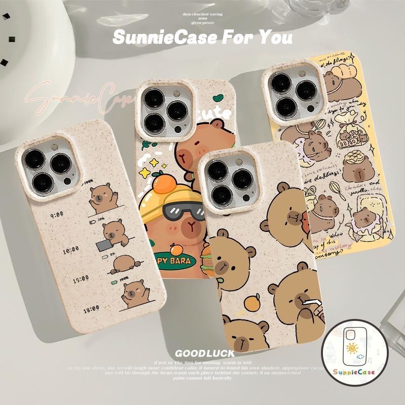 การ์ตูนคาพีบาร่า เคสSamsung A04s A25 A52 A50 A21s A32 A05 A15 A03s A14 A04E A23 A02s A33 A12 A13 A03 A54 A05s A12 A24