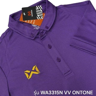 Warrix รุ่น Classic Polo WA-3315 เสื้อโปโล วาริกซ์แขนสั้น คอปก ใส่ทำงาน ไม่ต้องรีด วอริกซ์ 3315N