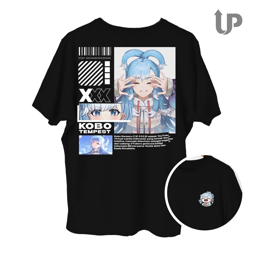 เสื้อยืด KOBO KANAERU HOLOGLIVE / เทรนด์ยอดนิยม VTUBER ANIME DESIGN 1.5 MILLION SUBS / PREMIUM UNISE