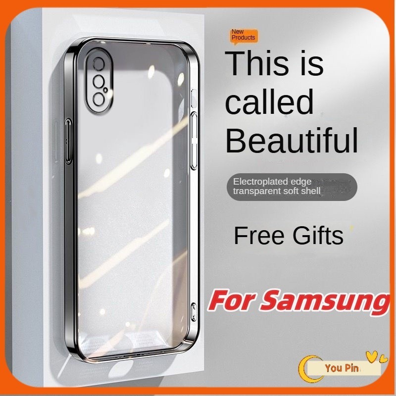 SAMSUNG สําหรับsamsung A05S A15 A35 A55 A14 A05 A25 A23 A24 A13 A04S A31 A51 A33 A34 A52 A53 A72 A73 4G 5Gกรณีปลอกghที่มีคุณภาพแฟชั่นและฝาครอบโทรศัพท์ที่เรียบง่าย