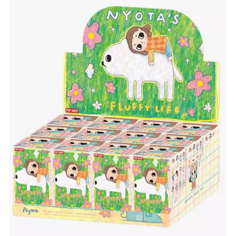 nyota ยกกล่อง Nyota’s Fluffy Life Series Figures POP MART