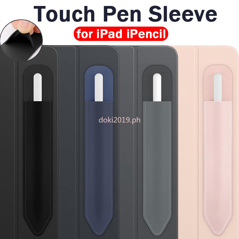 ที่วางสไตลัสยืดหยุ่นเหนียวกันฝุ่นสําหรับ A-pple IPad iPencil 3 2 1 iPencil Pro แขนป้องกันแท็บเล็ต Touch Stylus กล่องเก็บ