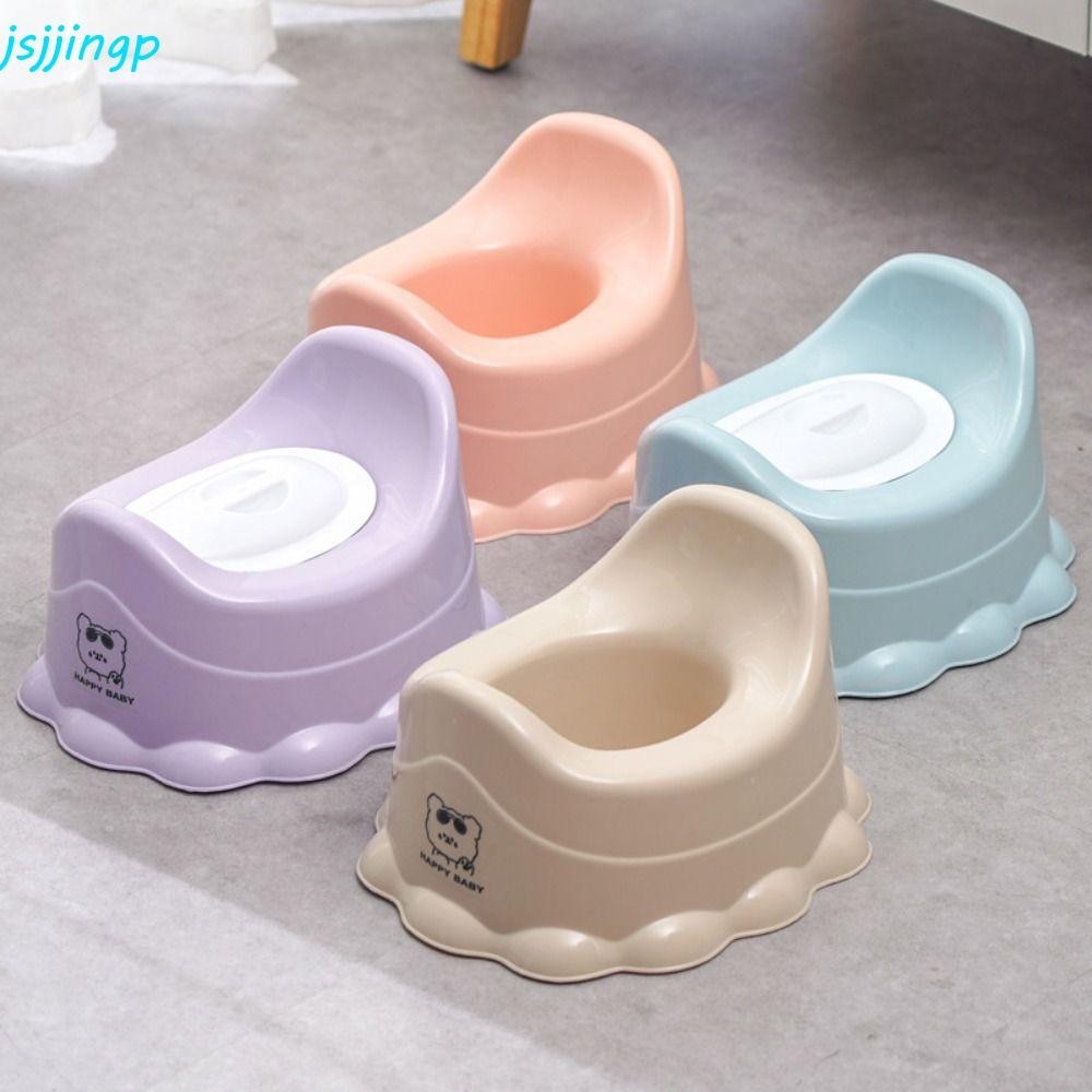 Jsjjingpเด็กสุขอนามัยห้องน้ําเด็กน่ารักป้องกันการรั่วไม่เต็มเต็งการฝึกอบรมไม่เต็มเต็งพลาสติกเด็กชายปัสสาวะหม้อพลาสติ