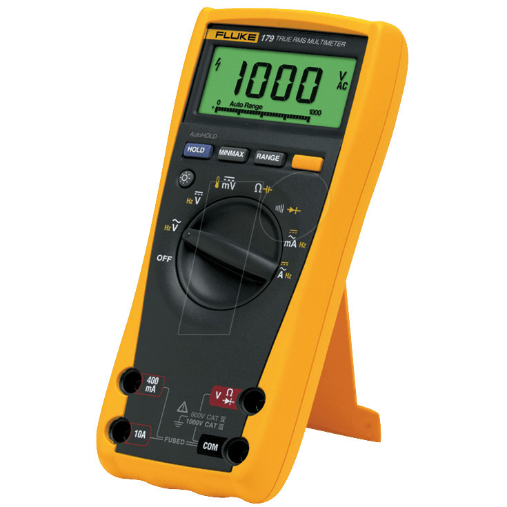 วัดแรงดัน พร้อมส่ง+ประกัน1ปี Fluke 179 True RMS Digital Multimeter Fluke 179 มัลติมิเตอร์  ที่ตอบสนอ